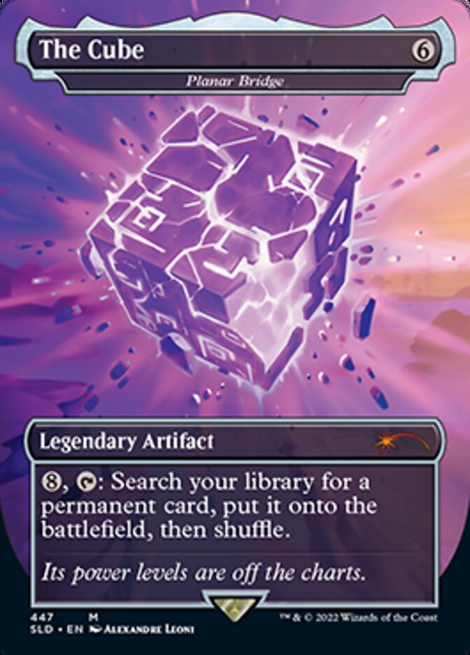 Planar Bridge - The Cube [Secret Lair Drop Series] Magic: The Gathering