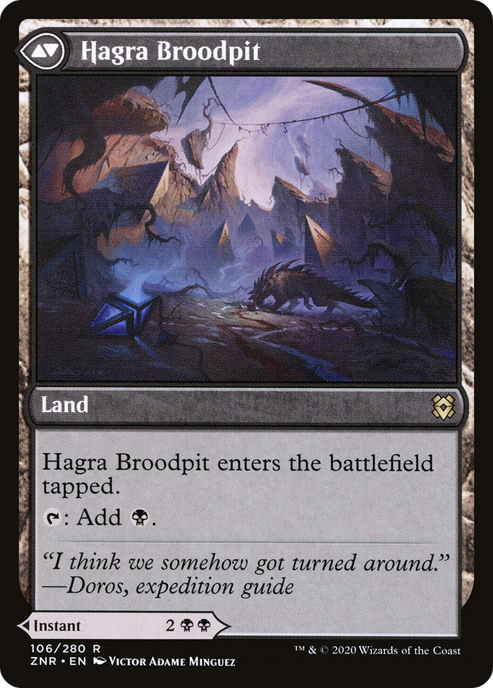 Hagra Mauling // Hagra Broodpit [Secret Lair: From Cute to Brute] Magic: The Gathering
