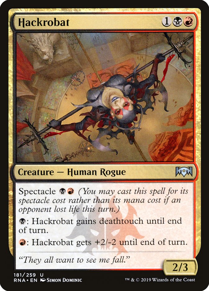 Hackrobat [Ravnica Allegiance] Magic: The Gathering