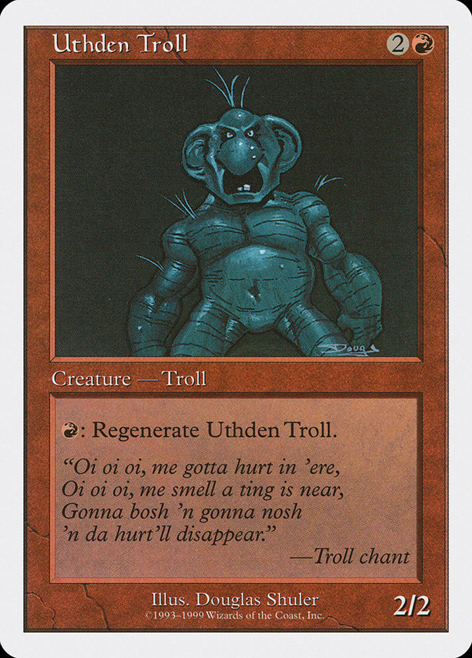 Uthden Troll [Battle Royale] Magic: The Gathering