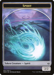 Dragon // Spirit Double-Sided Token [Challenger Decks 2020 Tokens] Magic: The Gathering