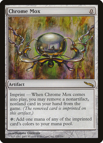 Chrome Mox [Mirrodin] Magic: The Gathering