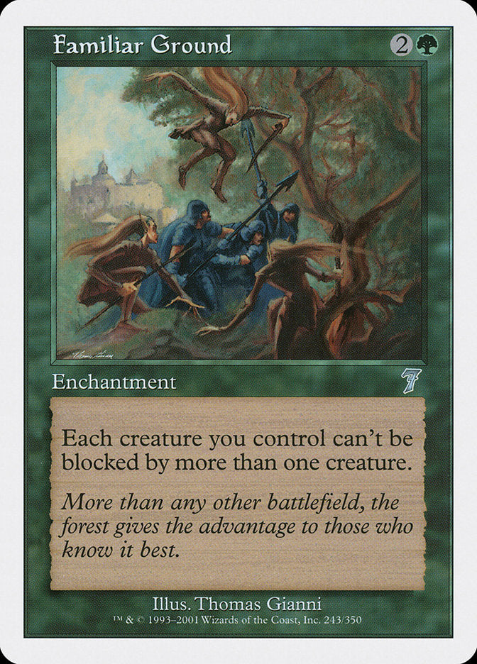 Familiar Ground [Seventh Edition] Magic: The Gathering
