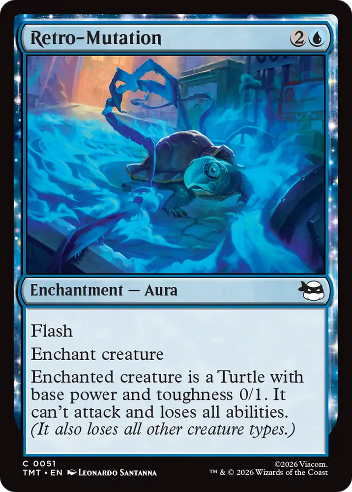 Retro-Mutation [Teenage Mutant Ninja Turtles] Magic: The Gathering
