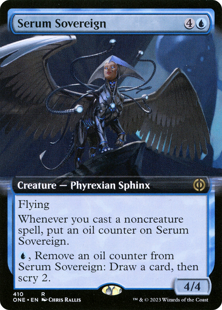 Serum Sovereign (Extended Art) [Phyrexia: All Will Be One] Magic: The Gathering