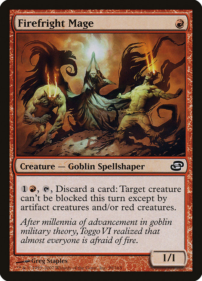 Firefright Mage [Planar Chaos] Magic: The Gathering
