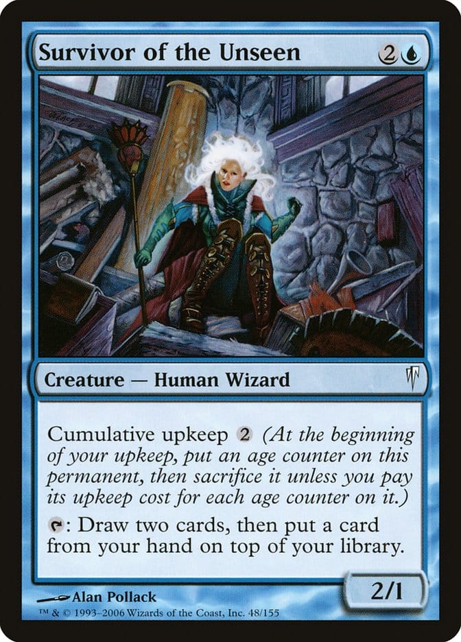 Survivor of the Unseen [Coldsnap] Magic: The Gathering