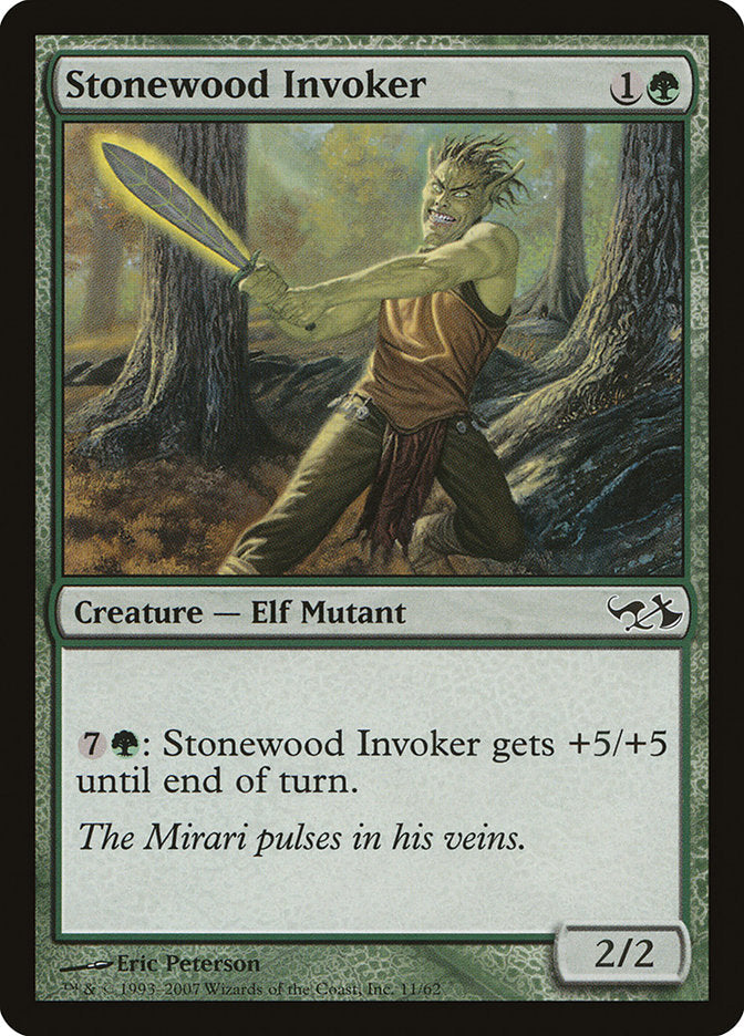 Stonewood Invoker [Duel Decks: Elves vs. Goblins] Magic: The Gathering