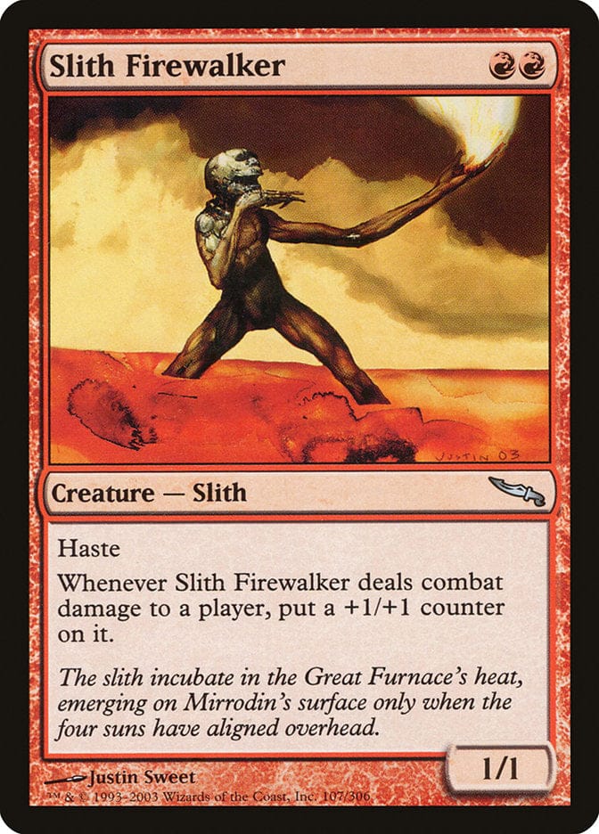 Slith Firewalker [Mirrodin] Magic: The Gathering
