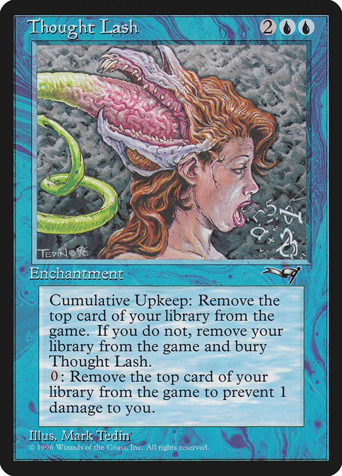 Thought Lash [Alliances] Magic: The Gathering