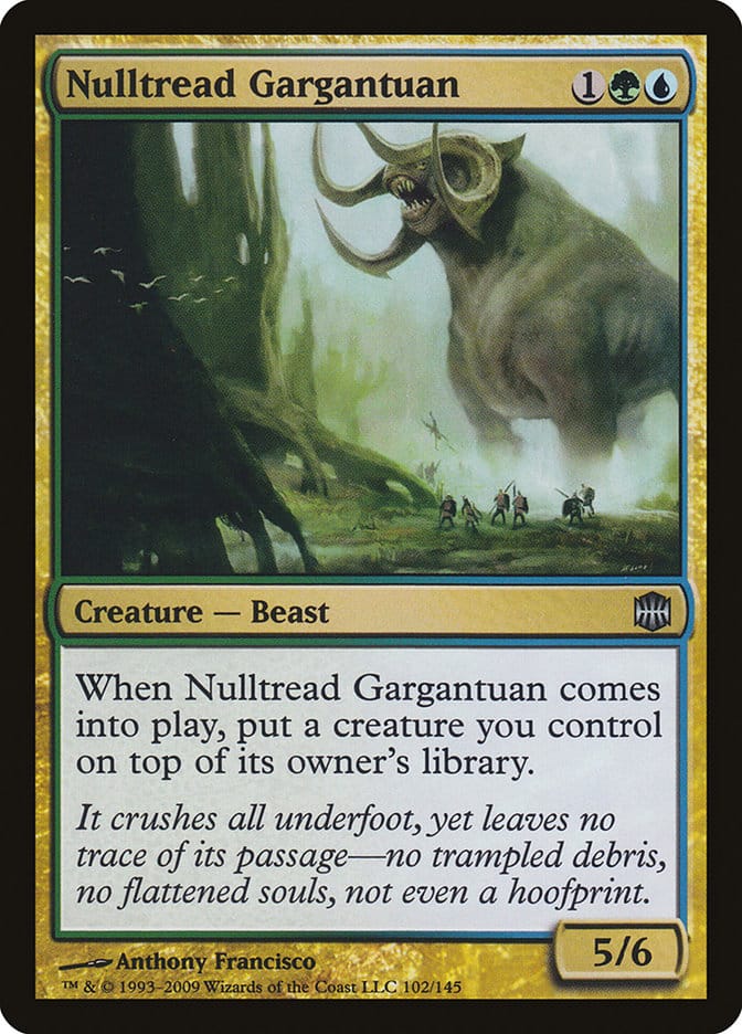 Nulltread Gargantuan [Alara Reborn] Magic: The Gathering