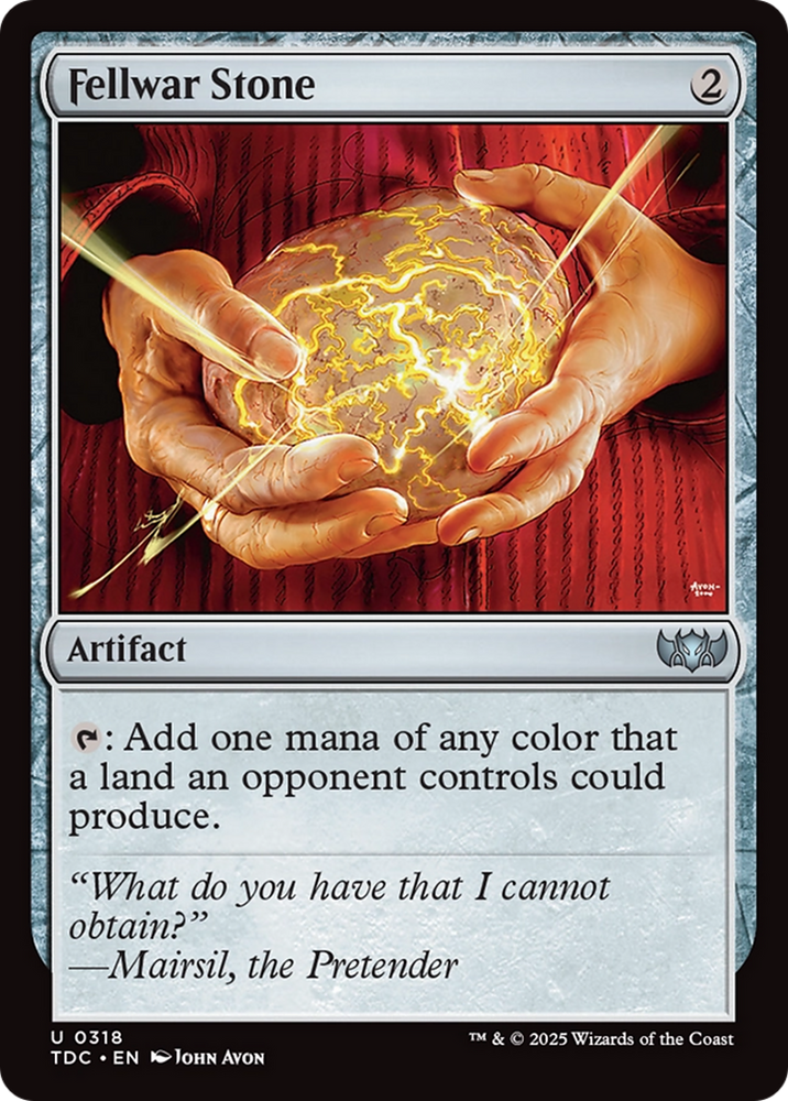 Fellwar Stone [Tarkir: Dragonstorm Commander] Magic: The Gathering