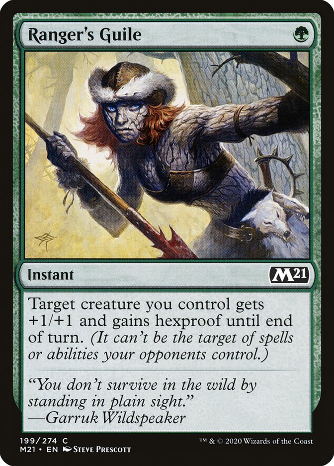 Ranger's Guile [Core Set 2021] Magic: The Gathering