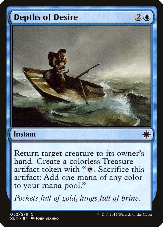 Depths of Desire [Ixalan] Magic: The Gathering