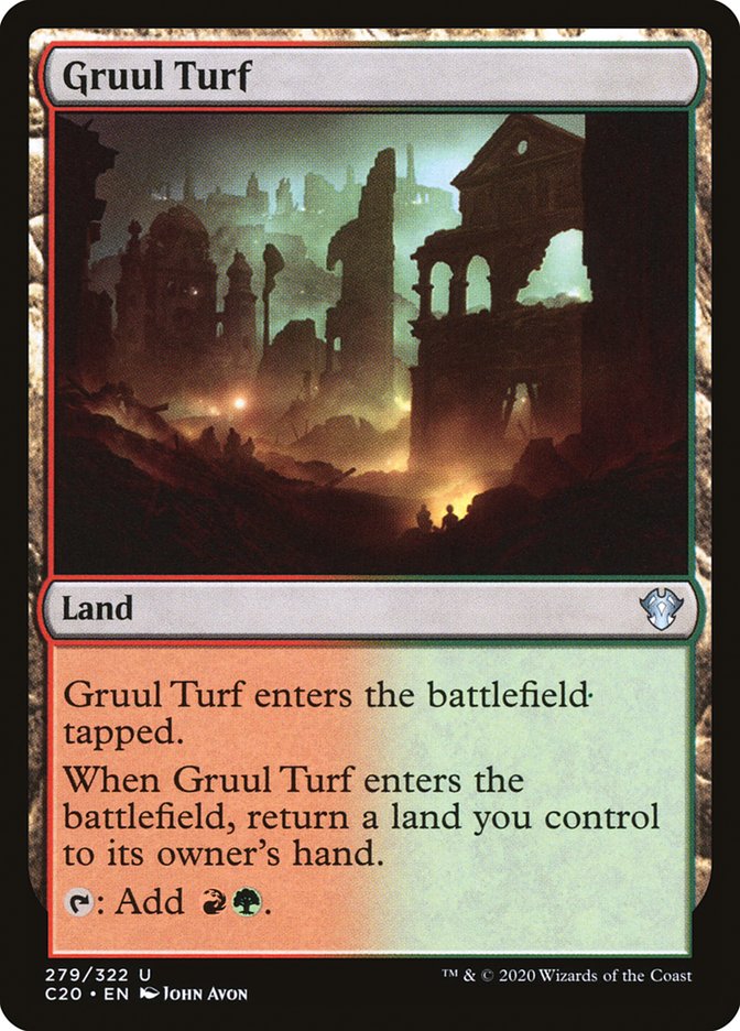 Gruul Turf [Commander 2020] Magic: The Gathering