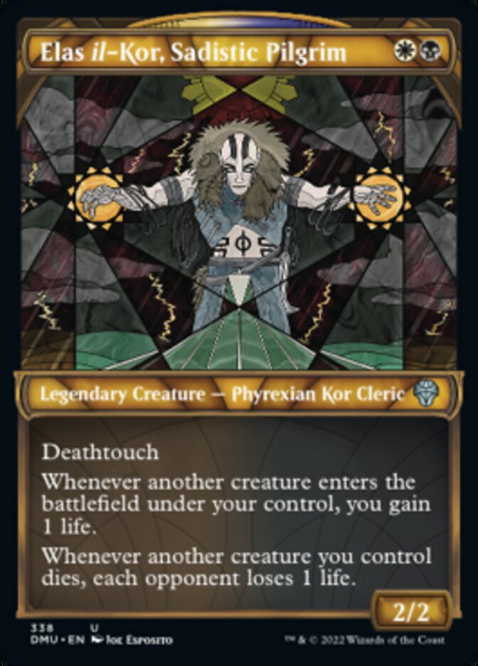 Elas il-Kor, Sadistic Pilgrim (Showcase Textured) [Dominaria United] Magic: The Gathering