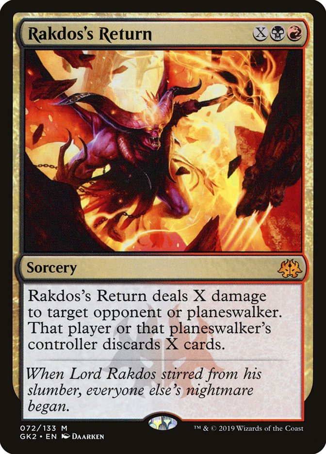 Rakdos's Return [Ravnica Allegiance Guild Kit] Magic: The Gathering