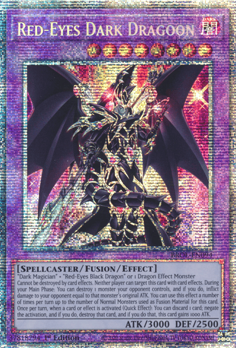 Red-Eyes Dark Dragoon [BROL-EN094] Starlight Rare - Yugioh Cards For Your TCG Needs!