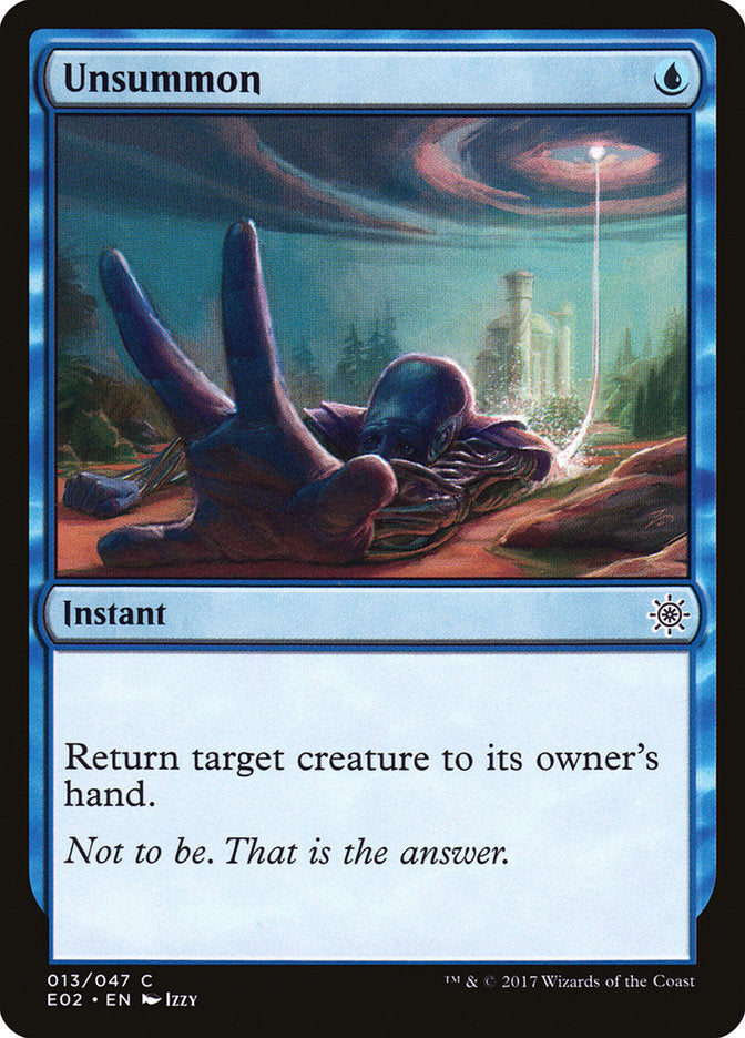 Unsummon [Explorers of Ixalan] Magic: The Gathering