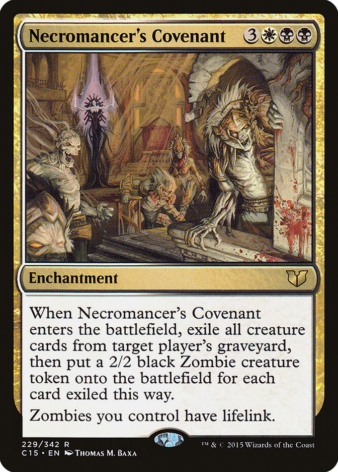 Necromancer's Covenant [Commander 2015] Magic: The Gathering
