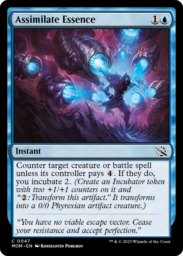 Assimilate Essence [March of the Machine] Magic: The Gathering