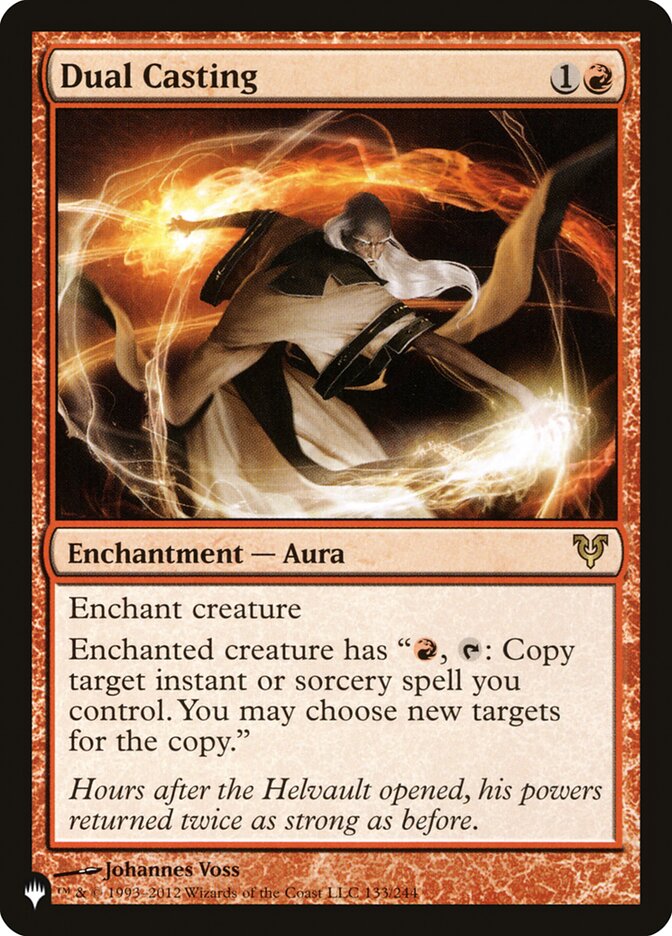 Dual Casting [The List] Magic: The Gathering