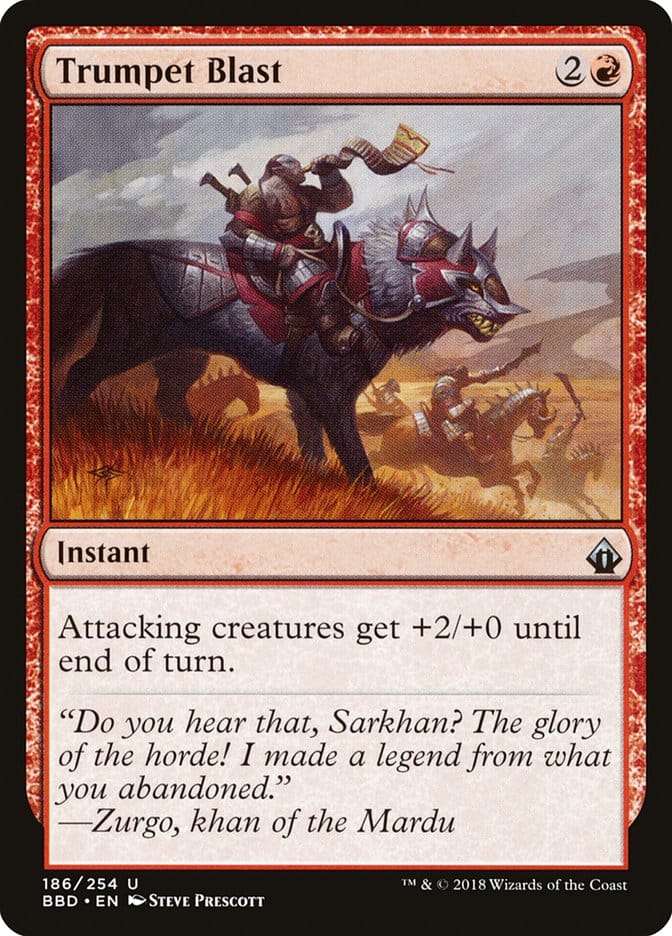 Trumpet Blast [Battlebond] Magic: The Gathering