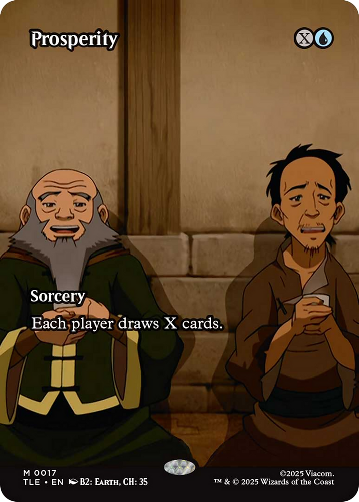 Prosperity (Borderless) [Avatar: The Last Airbender: Eternal-Legal] Magic: The Gathering