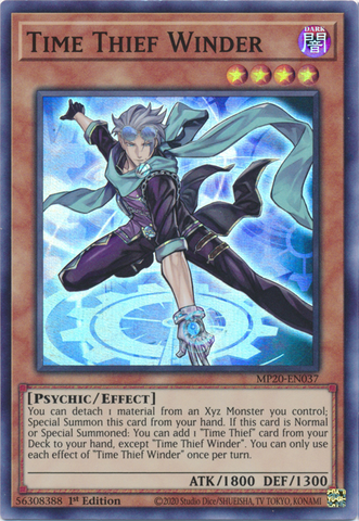 Time Thief Winder [MP20-EN037] Super Rare - Yugioh Cards For Your TCG Needs!