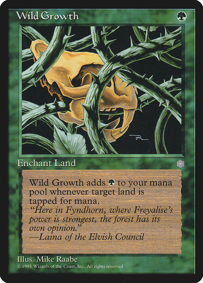 Wild Growth [Ice Age] Magic: The Gathering