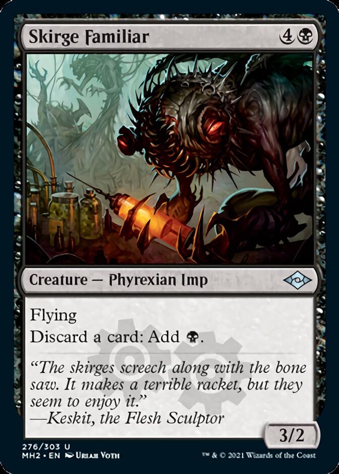 Skirge Familiar (Foil Etched) [Modern Horizons 2] Magic: The Gathering