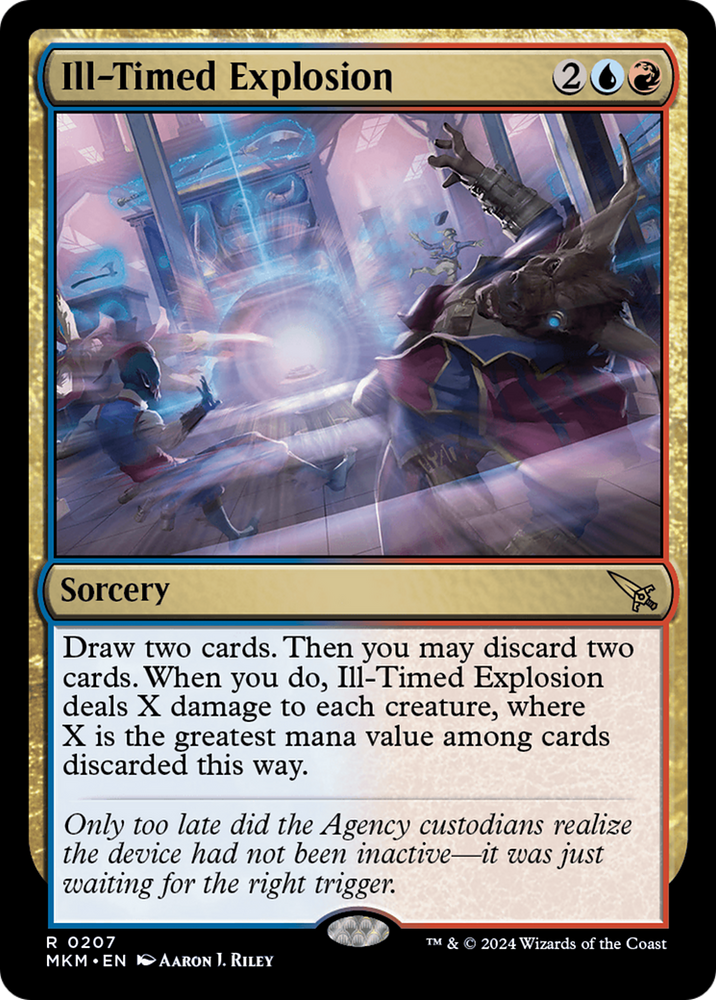 Ill-Timed Explosion [Murders at Karlov Manor] Magic: The Gathering