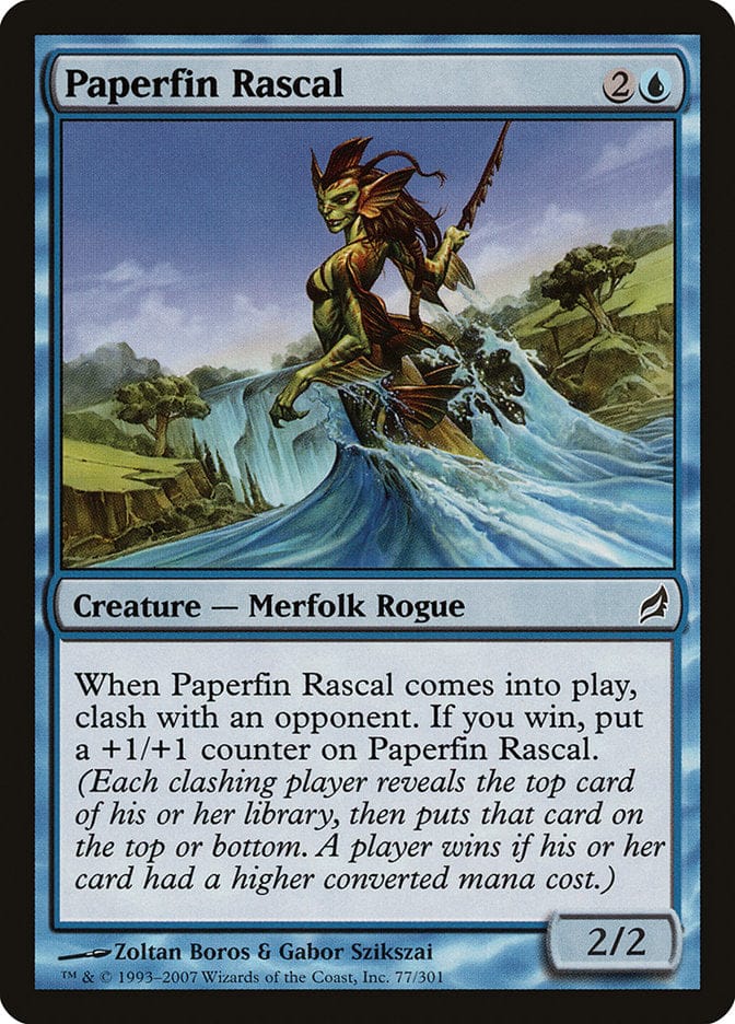 Paperfin Rascal [Lorwyn] Magic: The Gathering
