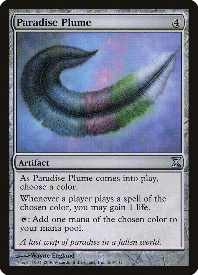 Paradise Plume [Time Spiral] Magic: The Gathering