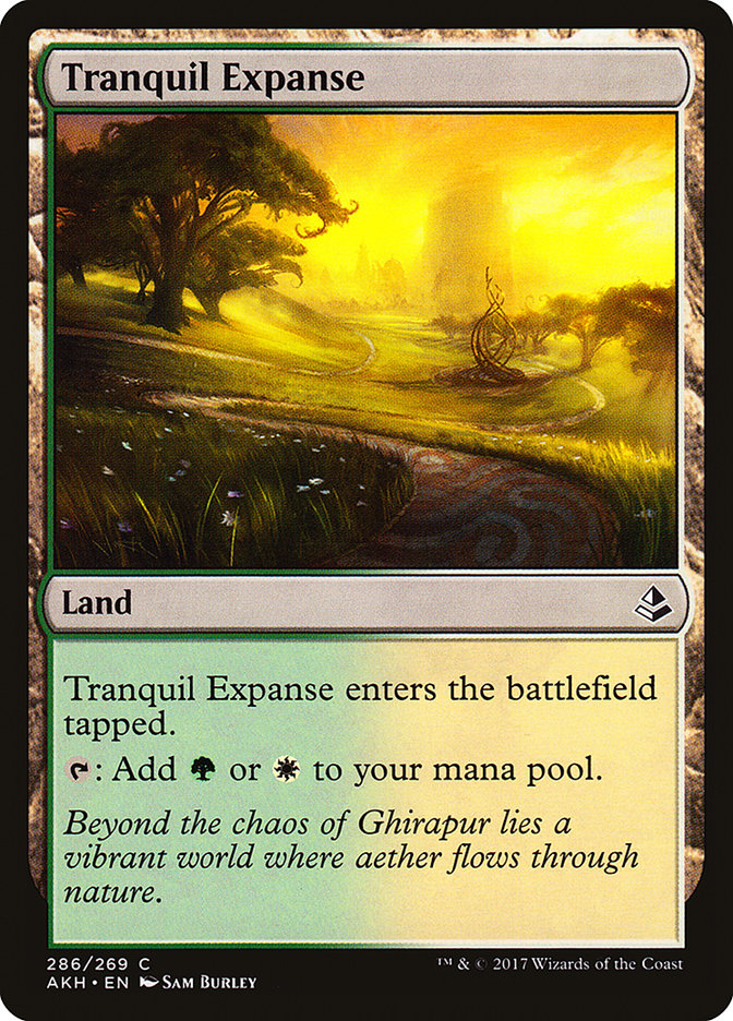 Tranquil Expanse [Amonkhet] Magic: The Gathering