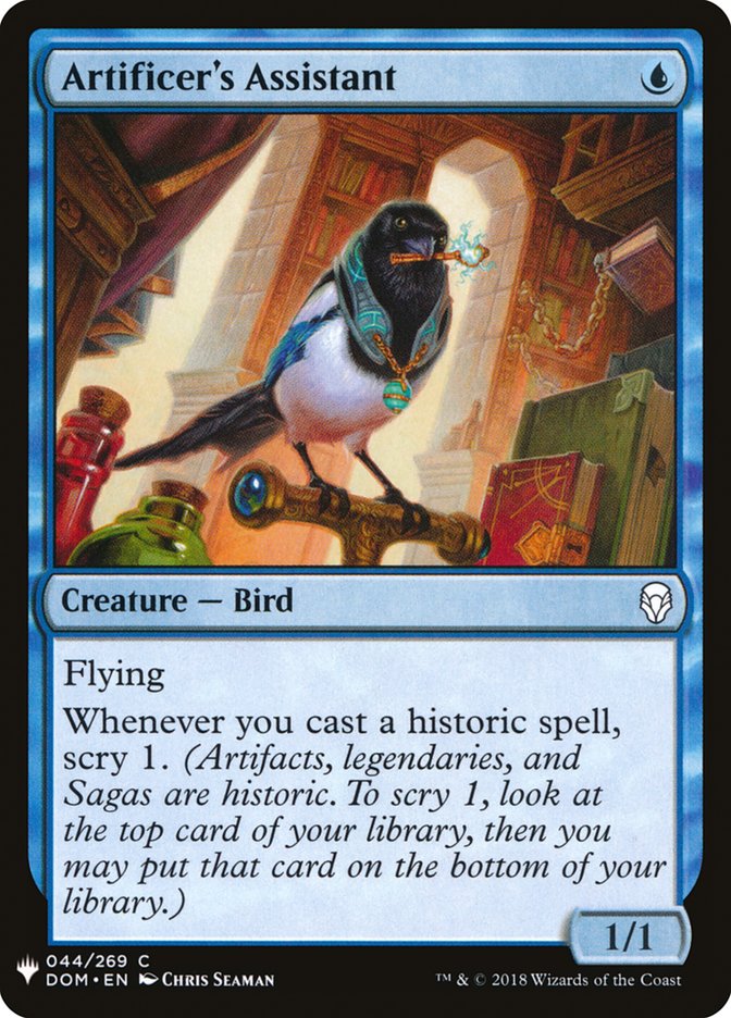 Artificer's Assistant [Mystery Booster] Magic: The Gathering