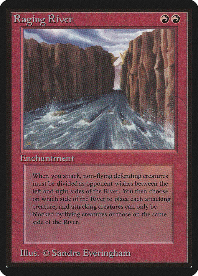 Raging River [Beta Edition] Magic: The Gathering