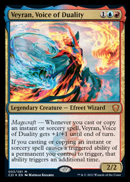 Veyran, Voice of Duality [Commander 2021] Magic: The Gathering
