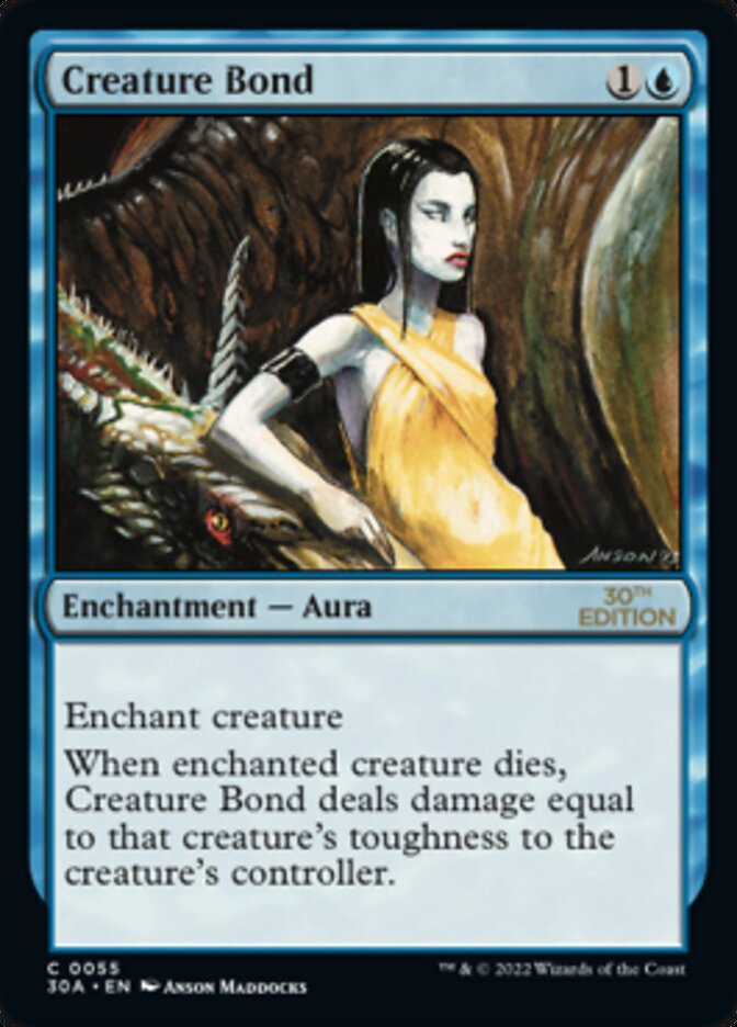 Creature Bond [30th Anniversary Edition] Magic: The Gathering