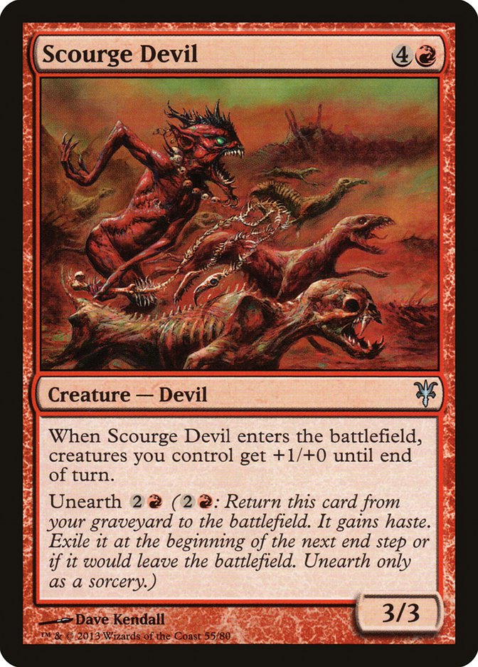 Scourge Devil [Duel Decks: Sorin vs. Tibalt] Magic: The Gathering