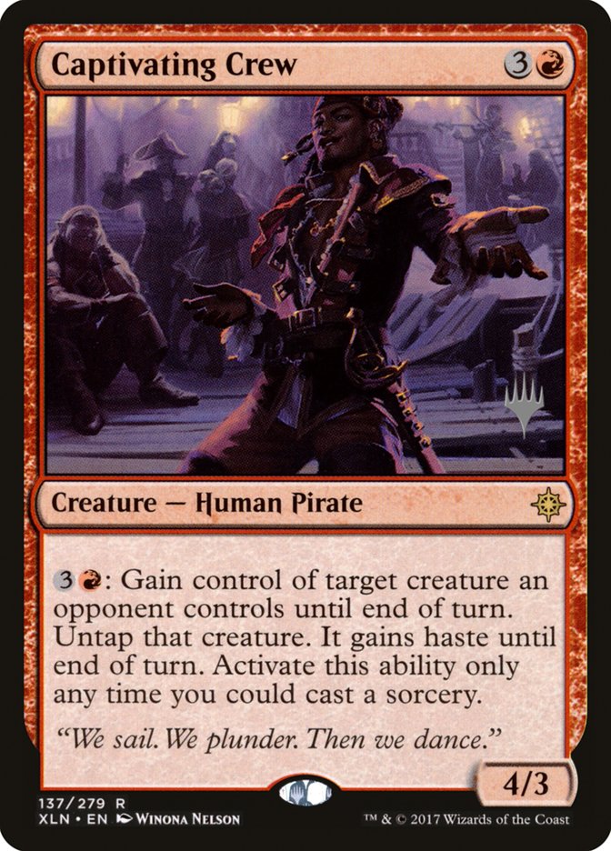 Captivating Crew (Promo Pack) [Ixalan Promos] Magic: The Gathering