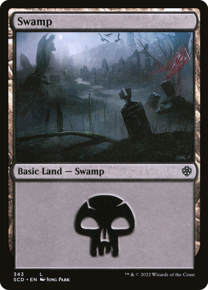 Swamp (343) [Starter Commander Decks] Magic: The Gathering