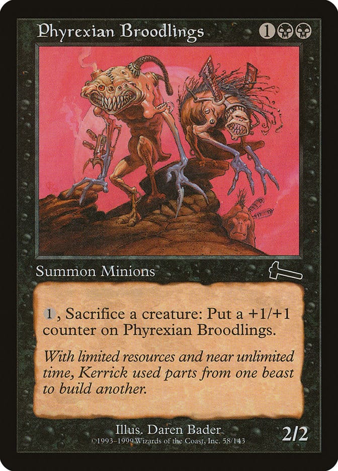Phyrexian Broodlings [Urza's Legacy] Magic: The Gathering