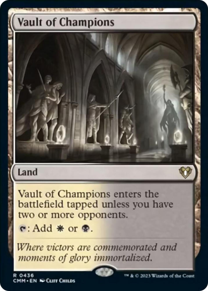 Vault of Champions [Commander Masters] Magic: The Gathering
