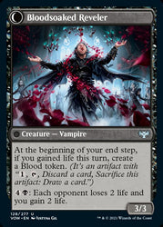 Restless Bloodseeker // Bloodsoaked Reveler [Innistrad: Crimson Vow] Magic: The Gathering