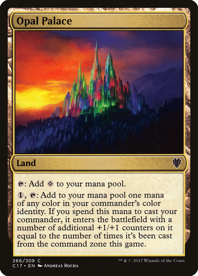 Opal Palace [Commander 2017] Magic: The Gathering
