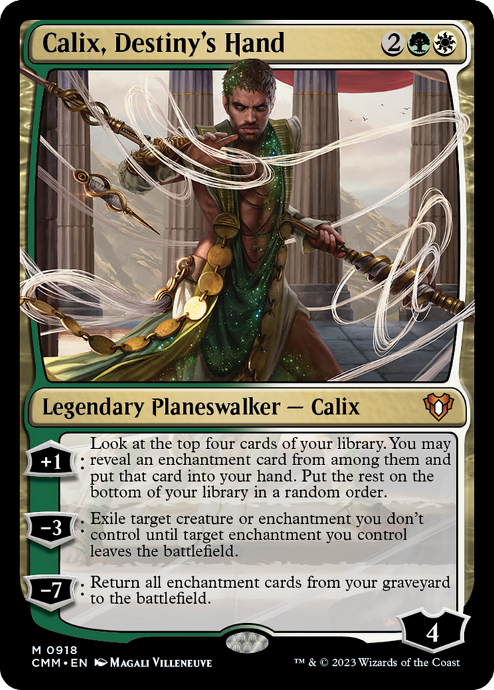 Calix, Destiny's Hand [Commander Masters] Magic: The Gathering