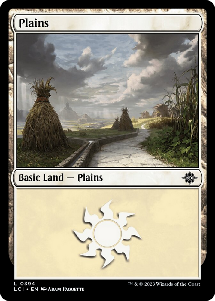 Plains (0394) [The Lost Caverns of Ixalan] Magic: The Gathering