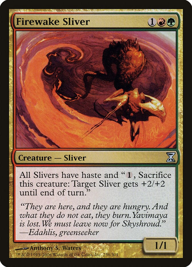 Firewake Sliver [Time Spiral] Magic: The Gathering