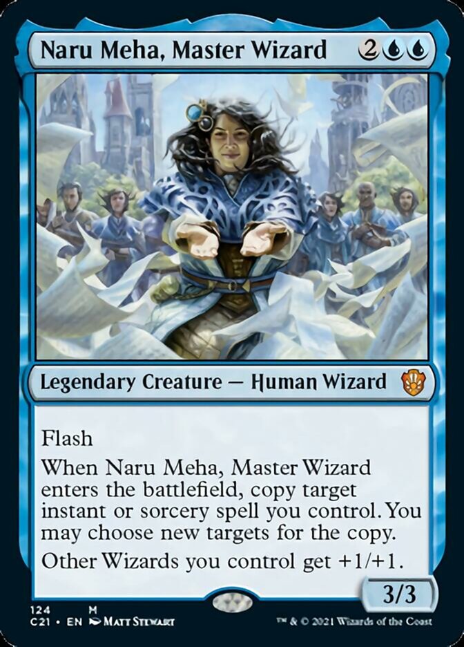 Naru Meha, Master Wizard [Commander 2021] Magic: The Gathering